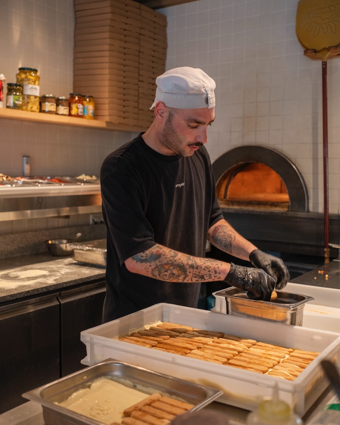 Denis Mancini, chef y fundador de Pazzi