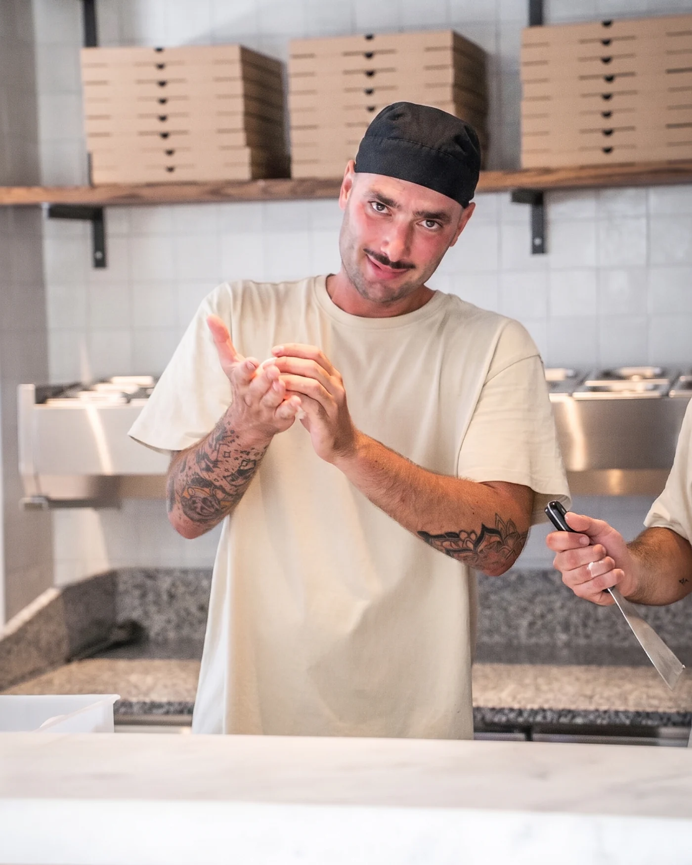 Denis Mancini, chef y fundador de Pazzi